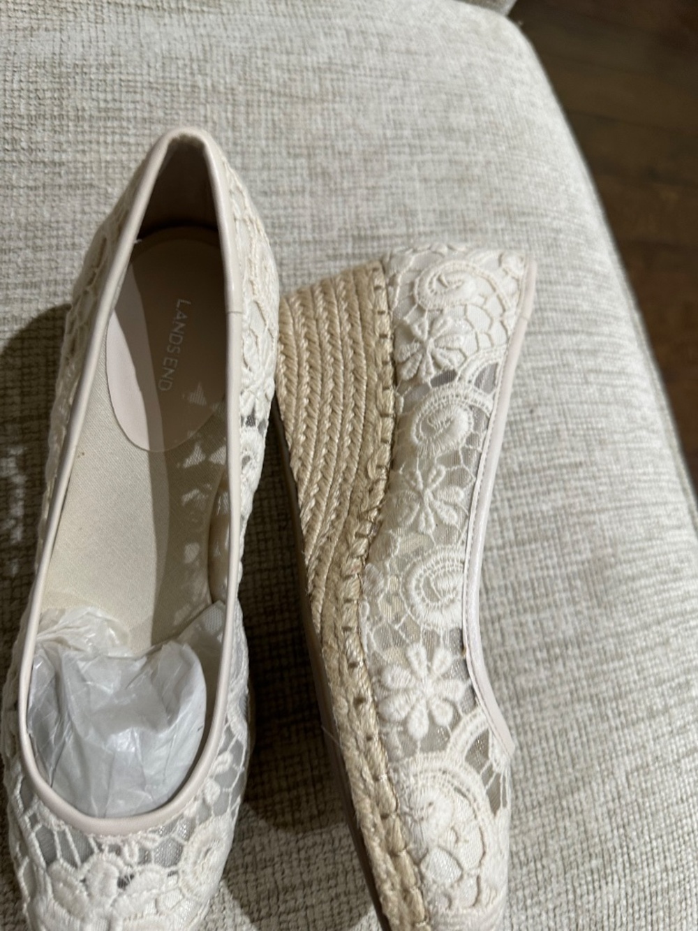 Lands'End espadrilles - Picture 3 of 4